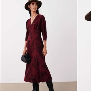 Ba&sh Soa Floral Midi dress